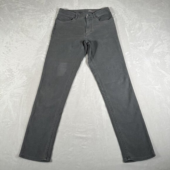 Faherty Other - Faherty Jeans Men Size 32 Gray Straight Leg Cotton Blend 5-Pockets W30 L31